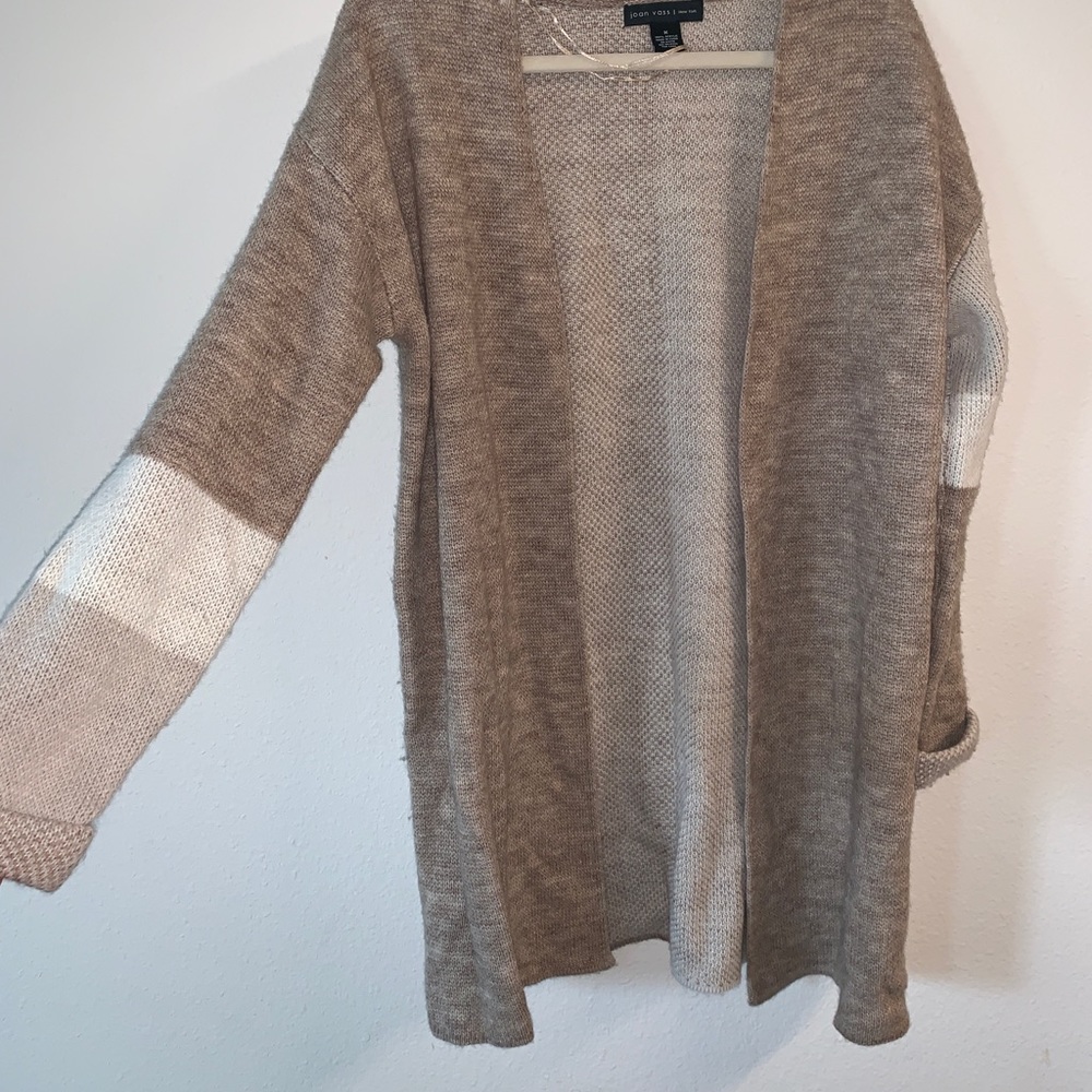 Colorblock chunky cardigan